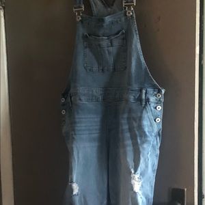 Torrid Denim Overalls